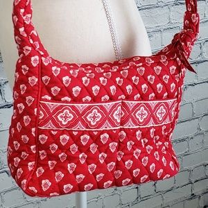 Vera Bradley Adjustable Strap Shoulder Bag - Red